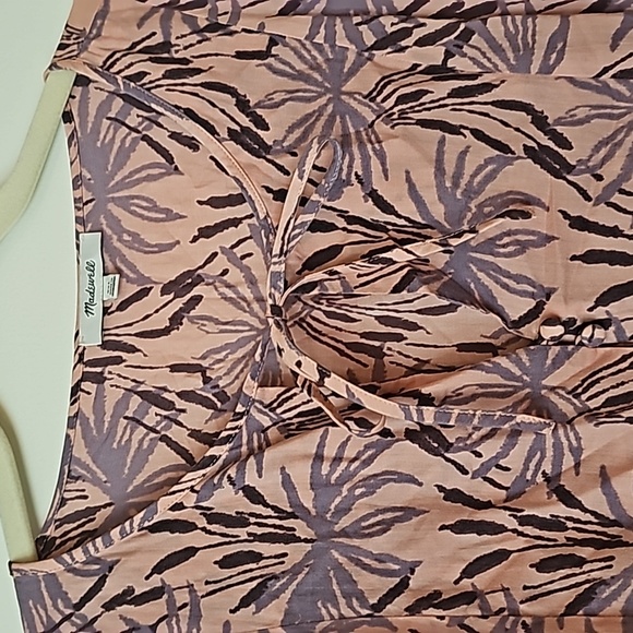 Madewell dress pink & Purple design - Picture 3 of 5